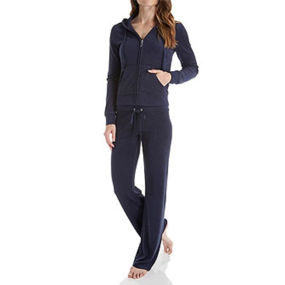 Juicy Couture Towel Terry Juicy Track Hooded Jacket - Picture 3 of 4